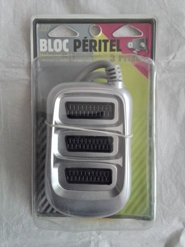 Bloc multiprise péritel - bloc,